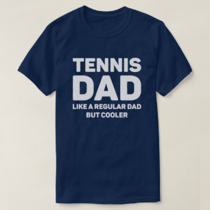 Tennis Älskare Funny Coola Tennis Pappa T Shirt