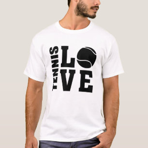 Tennis Älskare, Tennis KÄRLEK, Tennis t-shirt