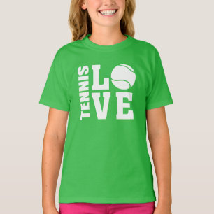Tennis Älskare, Tennis KÄRLEK, Tennis t-shirt