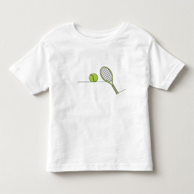Tennis Älskare | tennisgåva T-shirt (Framsida)