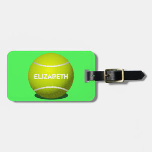 Tennis Anpassningsbar Boll Luggage Tag Bagagebricka