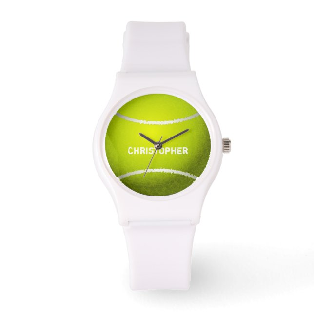 Tennis Anpassningsbar Boll Watch Armbandsur (Framsida)