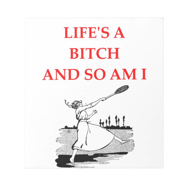 tennis anteckningsblock (Framsida)