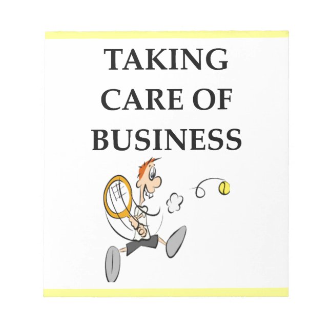 tennis anteckningsblock (Framsida)