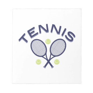 Tennis Anteckningsblock