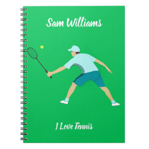 Tennis Anteckningsbok