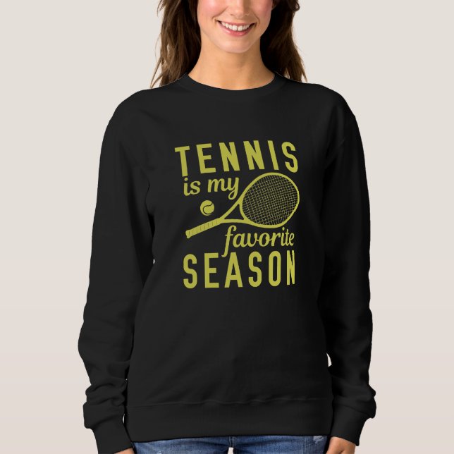 Tennis är min favoritsäsong t shirt (Framsida)