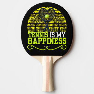 tennis är min lycka pingisracket