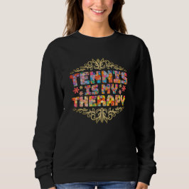 Tennis är min terapi t shirt