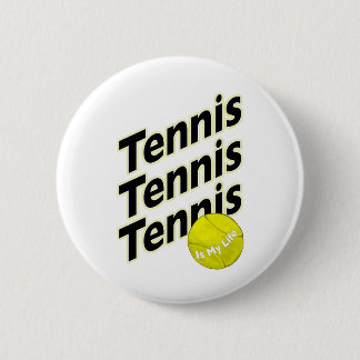 Tennis är mitt liv knapp
