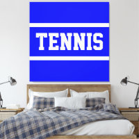 TENNIS Atletisk ljusblå vita ränder