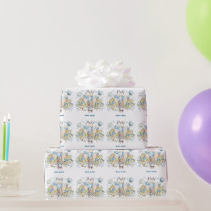 Tennis Baby Shower for Pojke Blue themed Presentpapper
