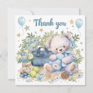 Tennis Baby Shower for Pojke Blue themed Tack Kort