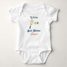 Tennis Baby Shower Little Ball Hitter - Tennis