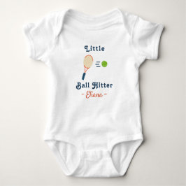Tennis Baby Shower Little Ball Hitter - Tennis T Shirt