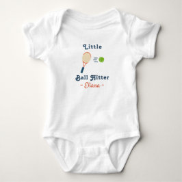 Tennis Baby Shower Little Ball Slåare - Tennis T Shirt