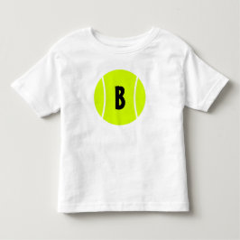 Tennis Baby/Småbarn Anpassningsbar Text Tennis Bol T Shirt