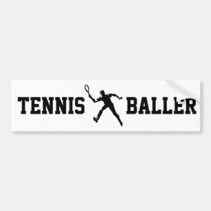 Tennis Baller Bildekal