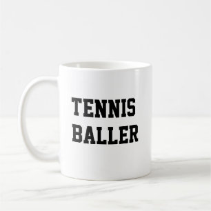 Tennis Baller Kaffemugg