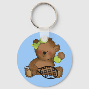Tennis Bear Nyckelring
