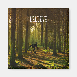 Tennis Bigfot Forest Magnet