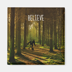 Tennis Bigfot Forest Magnet