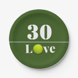 Tennis Boll 30års födelsedag med kärlek