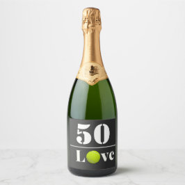 Tennis Boll 50:e födelsedagen med kärlek