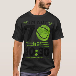 Tennis Boll 70 för tennis Player T Shirt