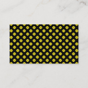 Tennis boll affärskort-design visitkort
