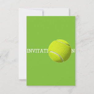 Tennis Boll Anpassningsbar 12,7 cm x 8,9 cm inbjud Inbjudningar