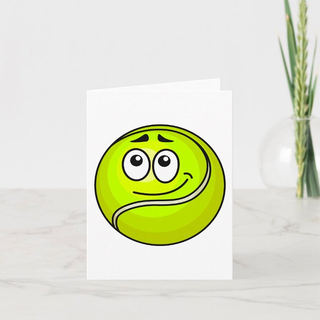 Tennis Boll Ansikte Kort (Skapare uppladdad)