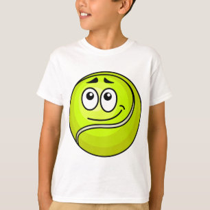 Tennis Boll Ansikte T Shirt