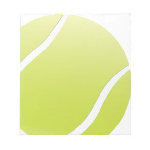 tennis boll anteckningsblock