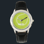 Tennis Boll Armbandsur<br><div class="desc">Idrottens temadesign.</div>