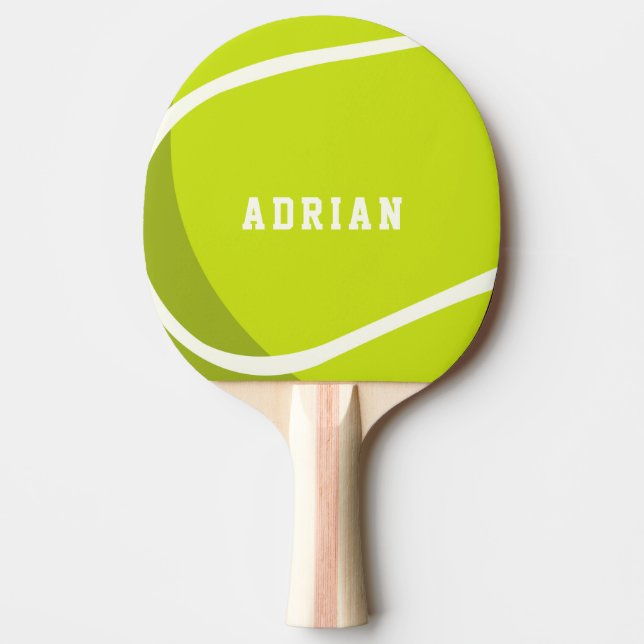 Tennis Boll Bord Tennis Pingisracket (Framsidan)