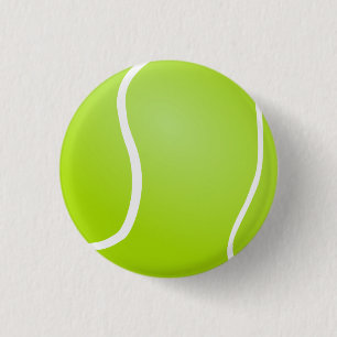 Tennis Boll Button Knapp