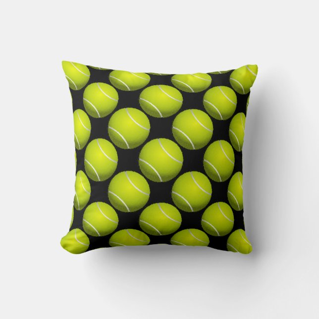 Tennis Boll Design Dekorativ kudde (Framsida)