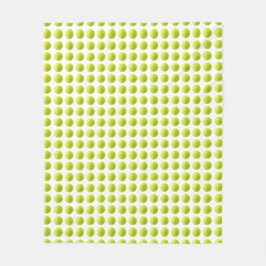 Tennis Boll Fleece Blanket