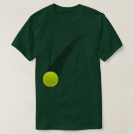 Tennis Boll Flytta Rörelse T Shirt