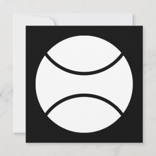 tennis boll inbjudningar