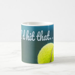Tennis boll jag Slåare den där fina gåvan Kaffemugg