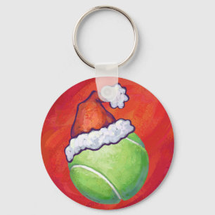 Tennis Boll jul Nyckelring