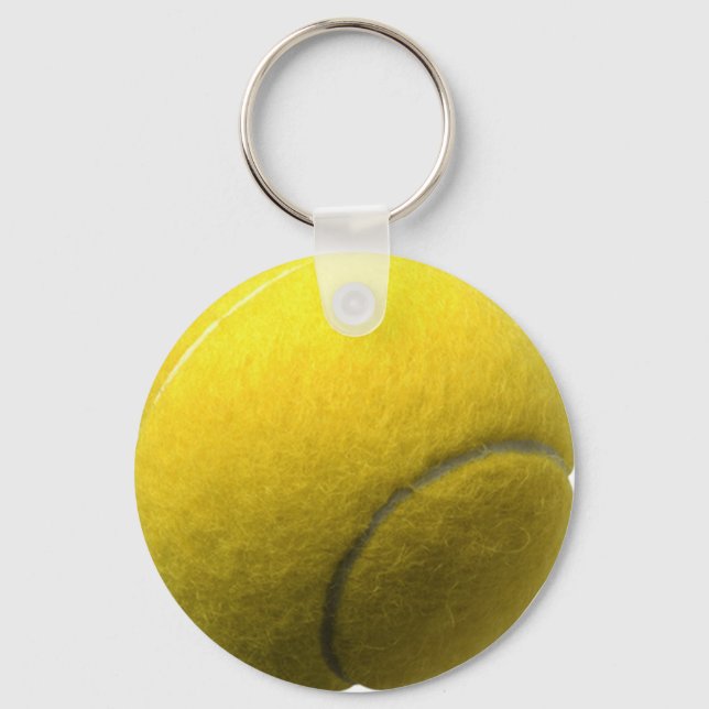 Tennis Boll Keychain Nyckelring (Framsida)