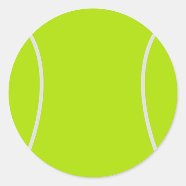 Tennis Boll klistermärken (Framsida)