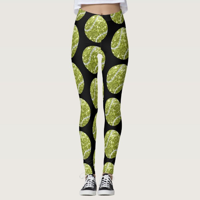 Tennis Boll Leggings (Framsida)