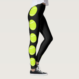 Tennis Boll Leggings Compression Byxor