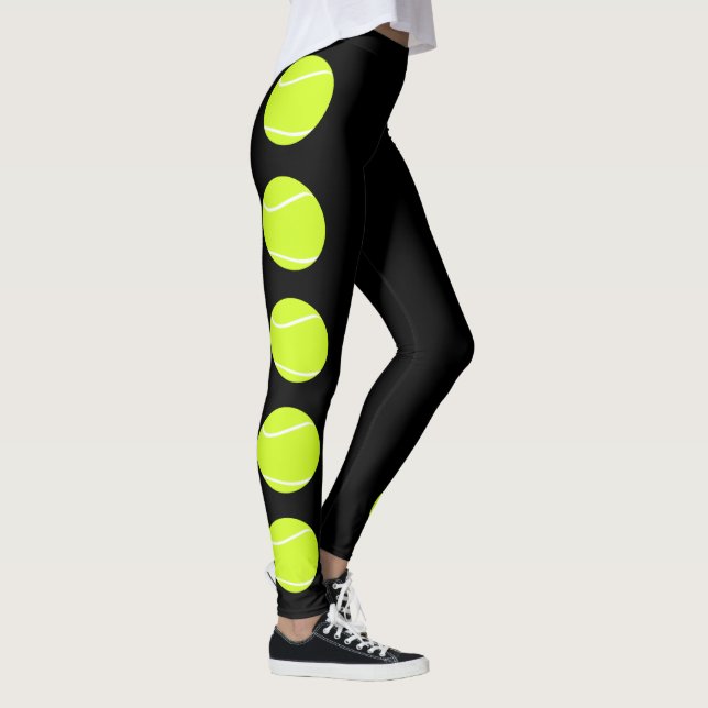 Tennis Boll Leggings Compression Byxor (Höger)