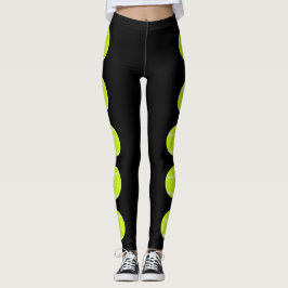 Tennis Boll Leggings Compression Byxor