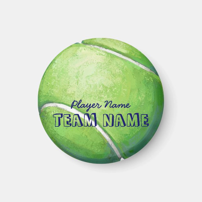 Tennis Boll Magnet (Framsidan)